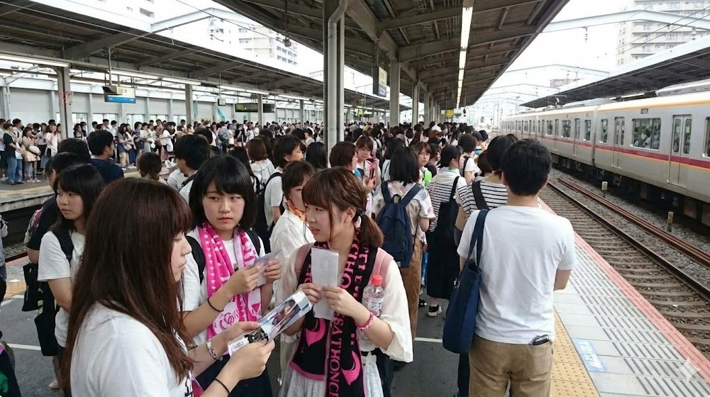 コンサート後の規制退場と帰りのアクセス事情