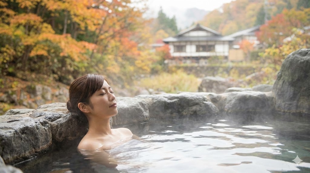温泉施設で心身ともにリフレッシュ
