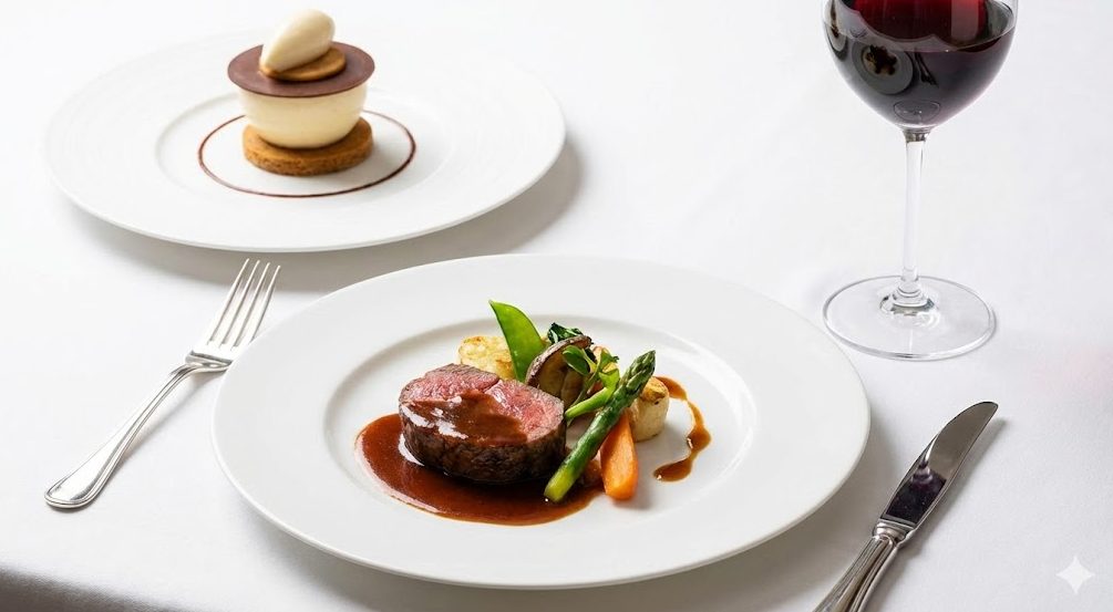 ジャンカルドトレテアトルで高級ランチを