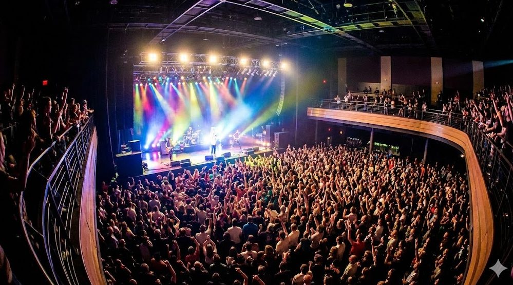 2階席と3階席から見下ろすステージの臨場感と視界