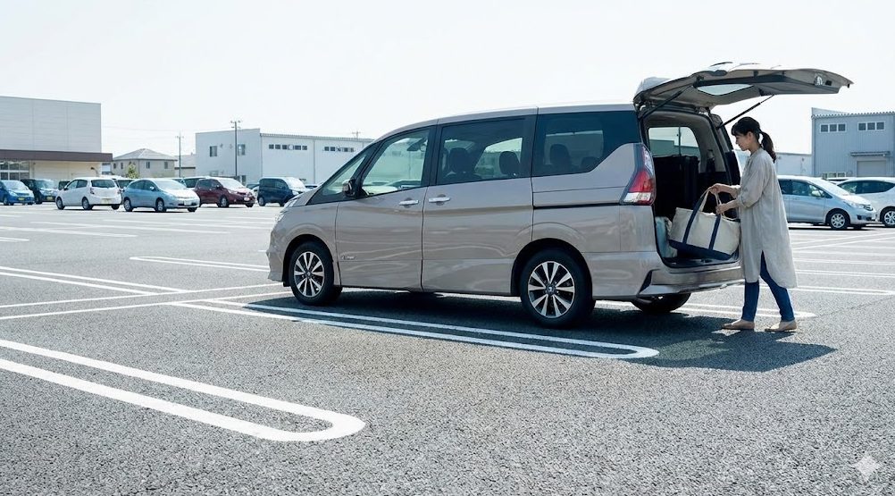 ミニバンも安心な磯上モータープールの利用方法