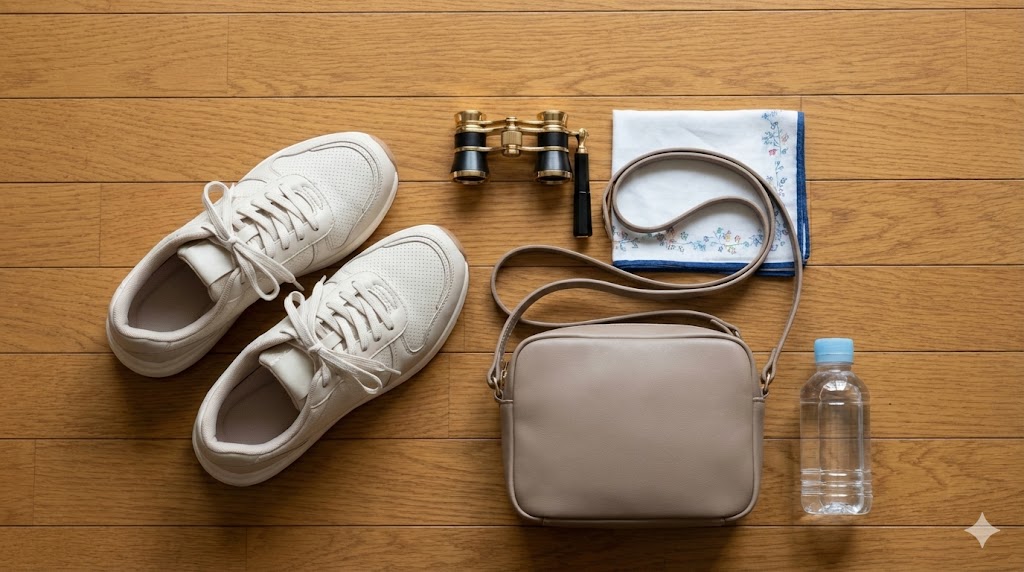 疲れない靴選びや荷物などの事前対策ガイド
