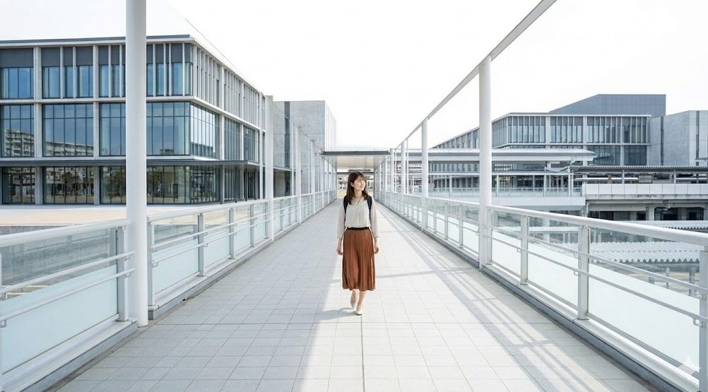 阪急の西宮北口駅から徒歩でアクセス