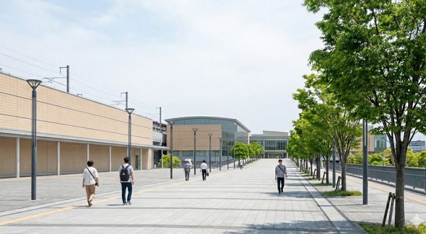 姫路駅からアクリエ姫路までの徒歩ルートを詳しく解説