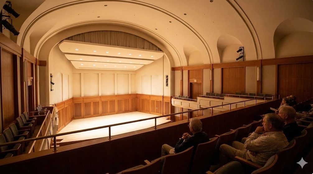 3階席は音が上に上がる特性で実は音楽鑑賞の穴場