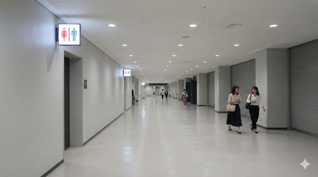 トイレ混雑を避けて快適に過ごす会場内ルート