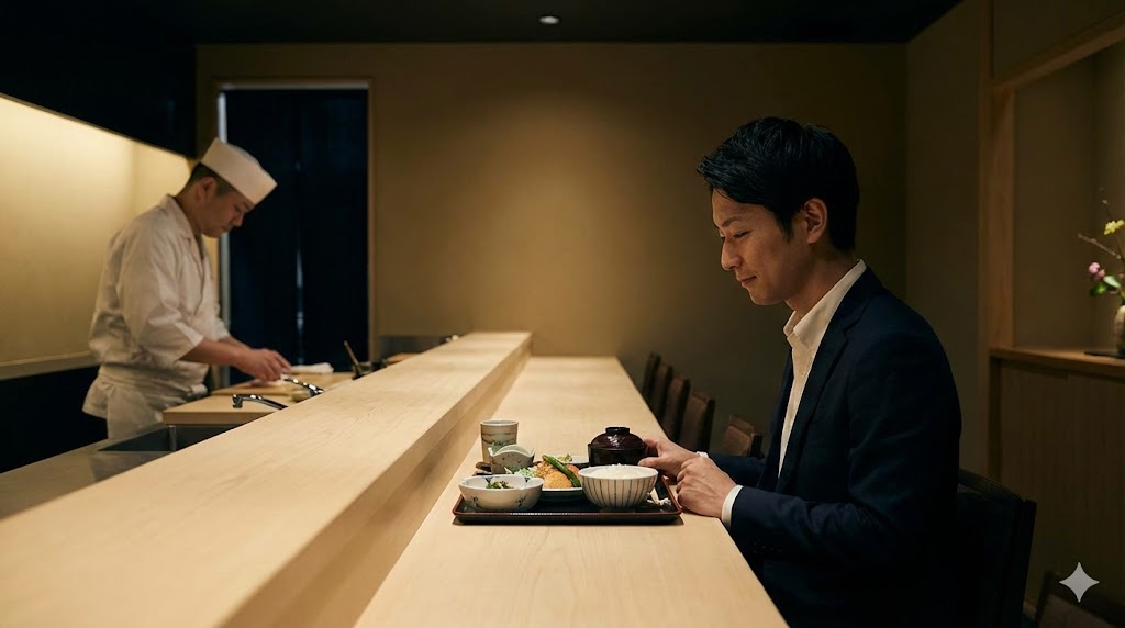 一人でも落ち着ける穴場の日本料理彩