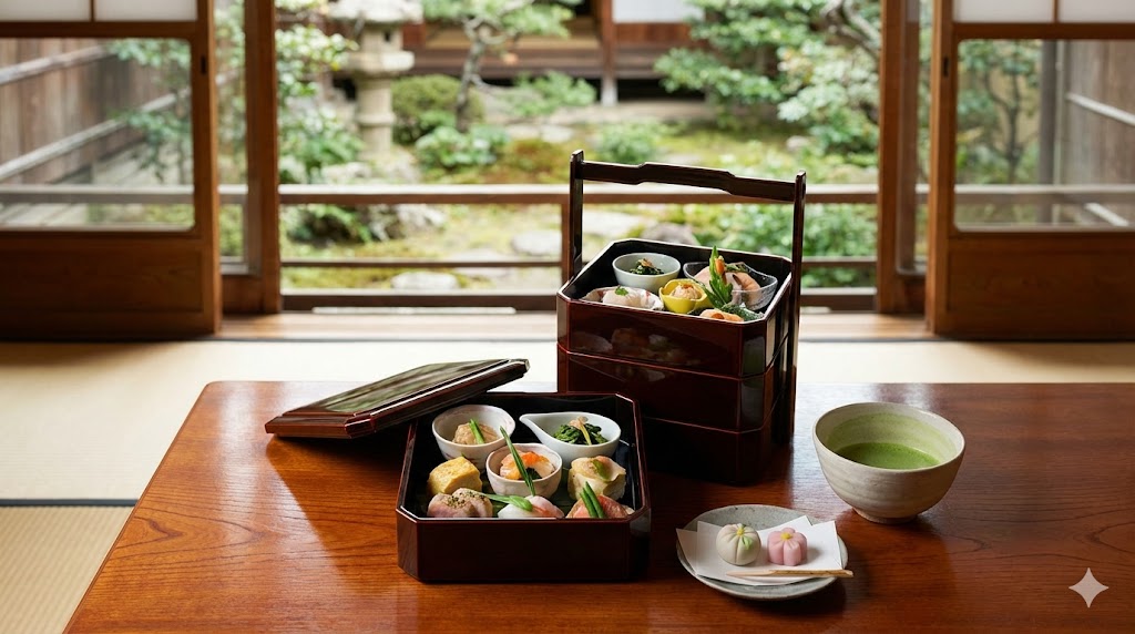 虎屋菓寮 京都四條南座店（1階）：老舗のプライドが詰まった限定弁当