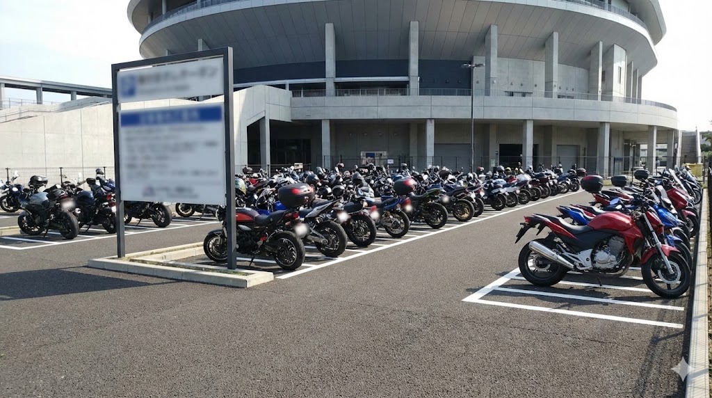 おおきにアリーナ舞洲のバイク駐輪場基本情報