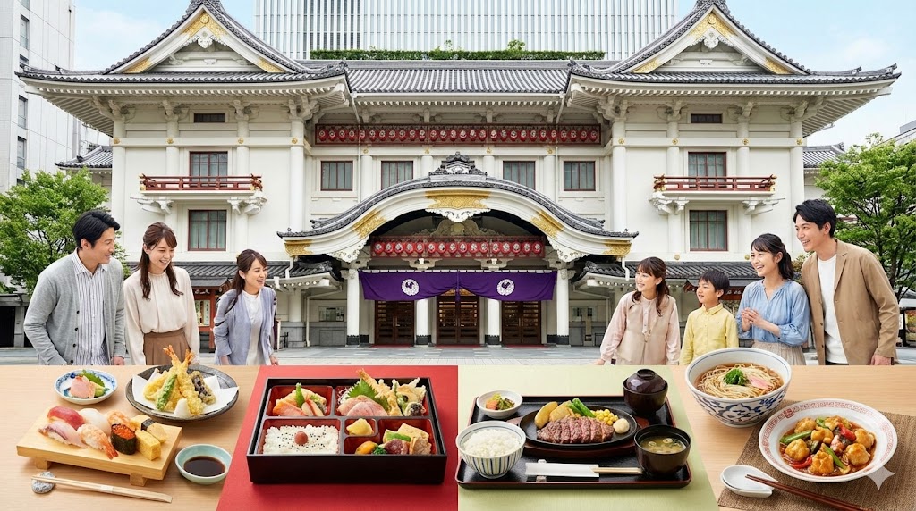 新歌舞伎座周辺のランチおすすめ7選！予約可・一人・ホテル別ガイド