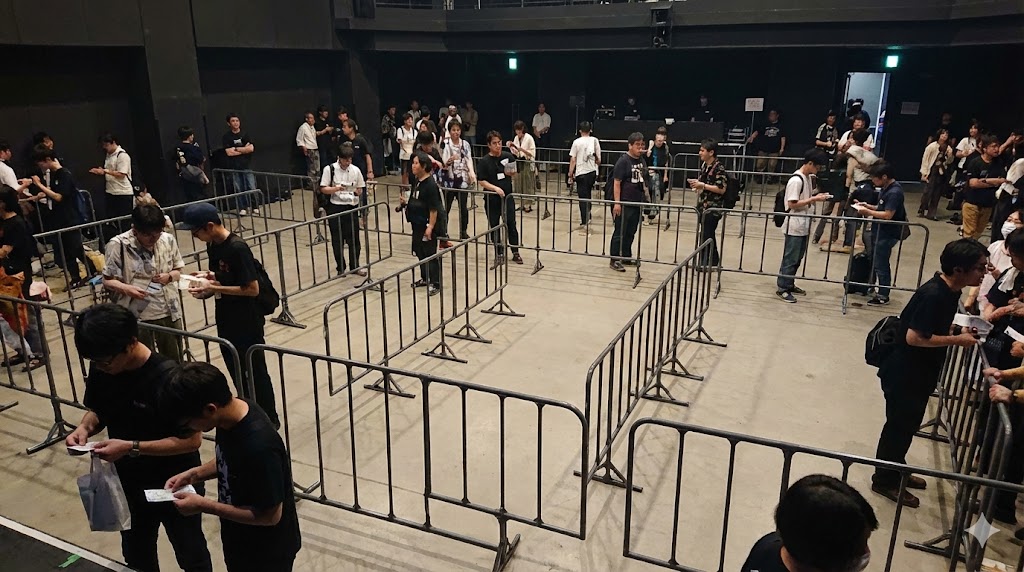 1階フロアの臨場感と整理番号に応じた立ち位置のコツ