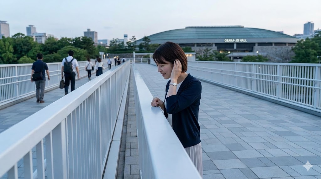 ジョーテラス連結通路から届く低音の響き