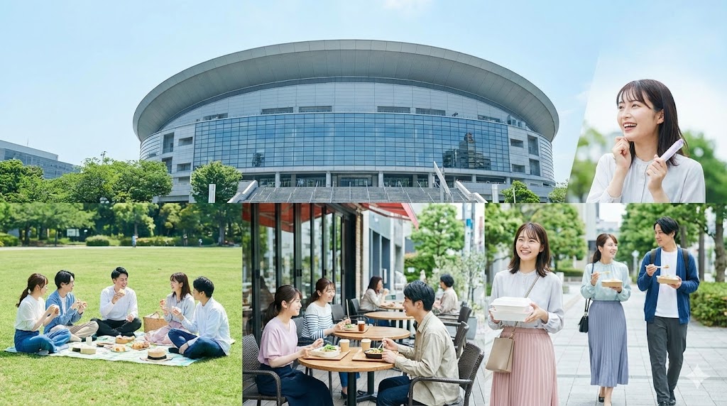 目的で選ぶおおきにアリーナ舞洲ランチ