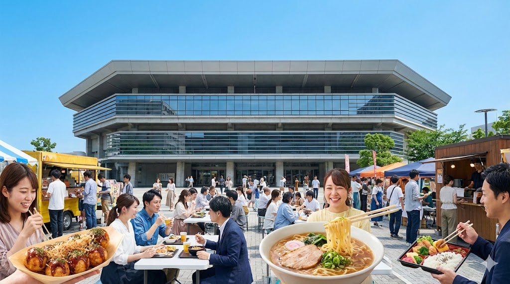 Asueアリーナ大阪周辺のご飯ガイド！おすすめ店や目的別の選び方