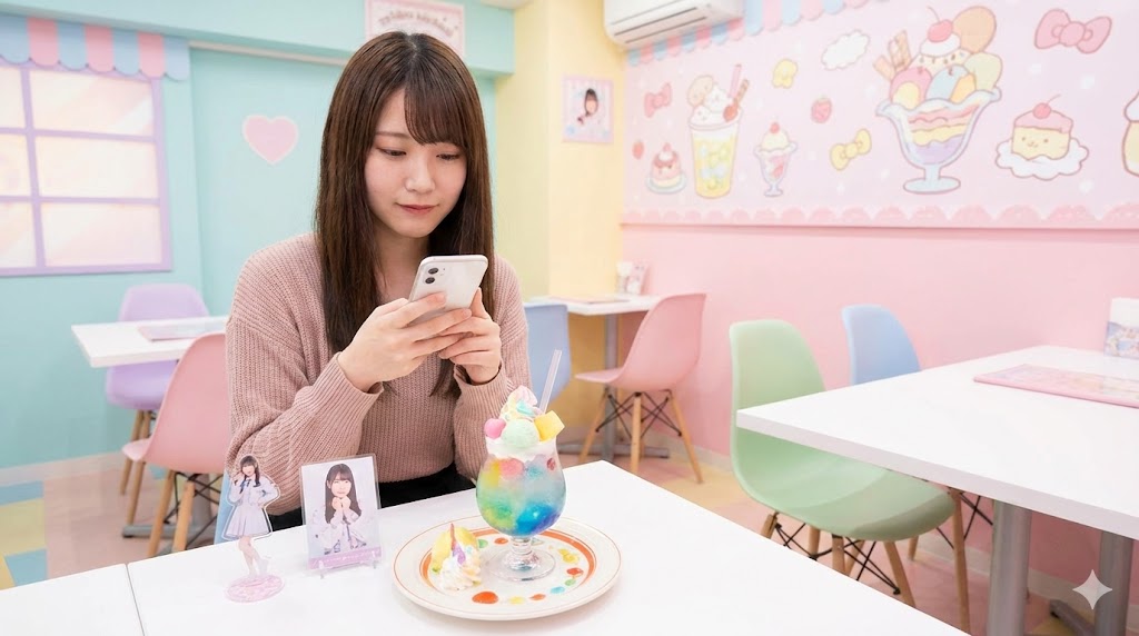 推し活メニューが豊富なカフェ