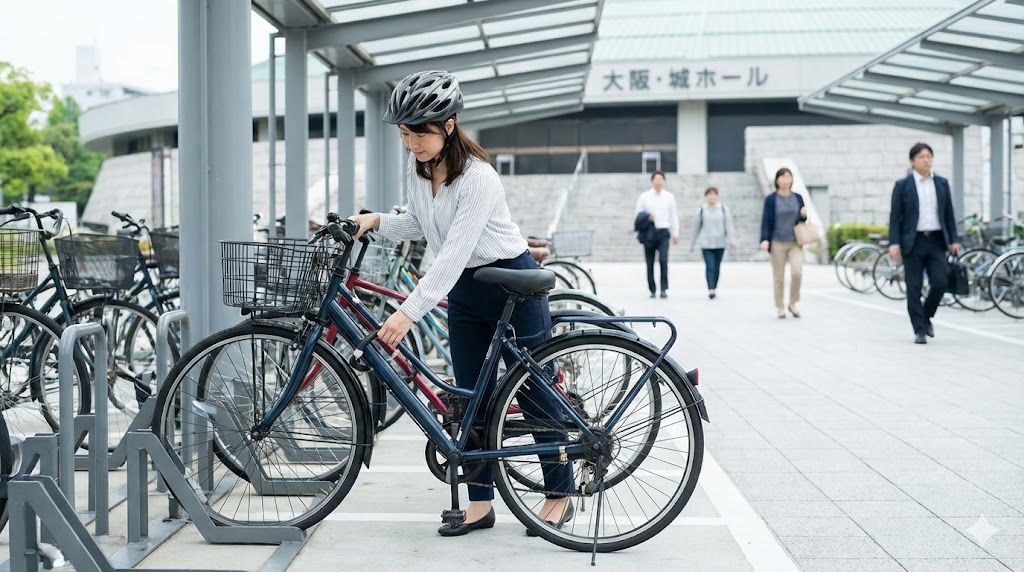 自転車で来場する際に気をつけたい駐輪マナー