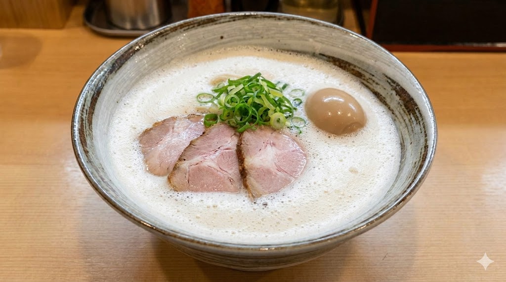 本格的な泡系の中華蕎麦 葛
