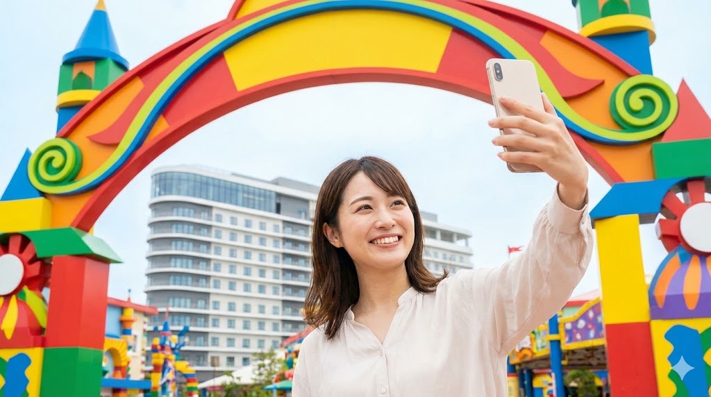 観光も欲張るユニバーサルエリアの拠点