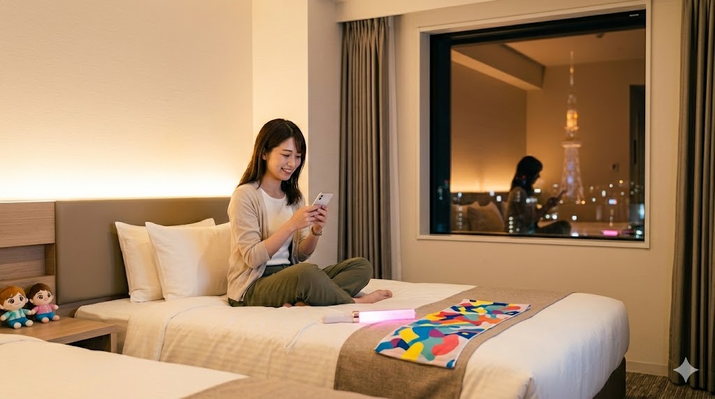 ライブ前後の楽しみ方と賢い宿泊術