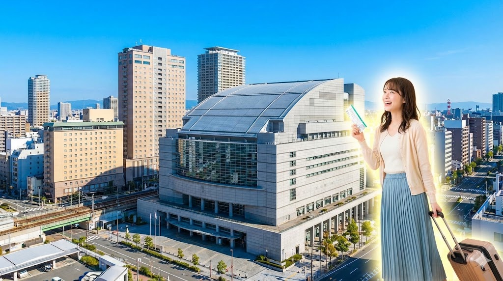 サンケイホールブリーゼ周辺のホテル7選！推し活遠征に安くて便利な宿を徹底比較