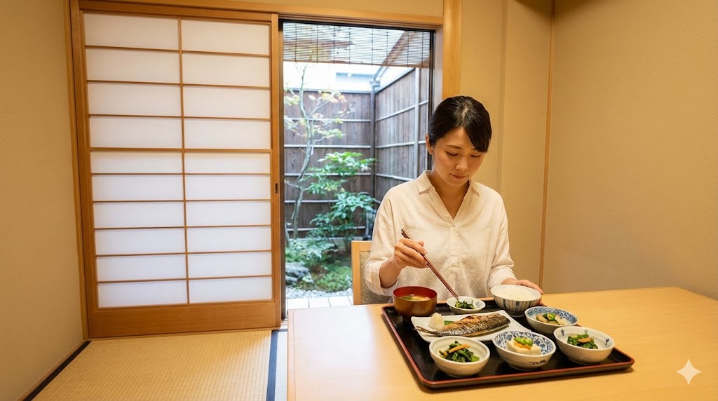 ロートレシピ茶屋町店の健康的な個室ランチ